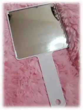 Espejo Cuadrado De Mano