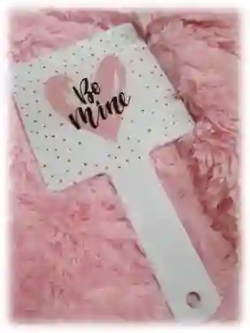 Espejo Cuadrado De Mano