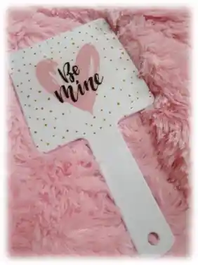 Espejo Cuadrado De Mano