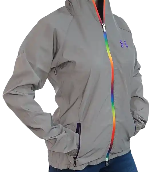 Rompevientos 100% Reflectivo Dama Con Forro Talla S