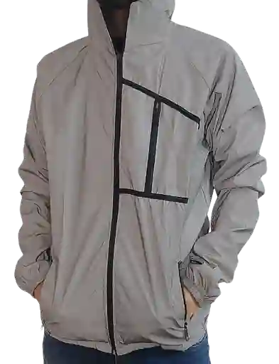 Rompevientos 100% Reflectivo Hombre Con Forro Talla L /m
