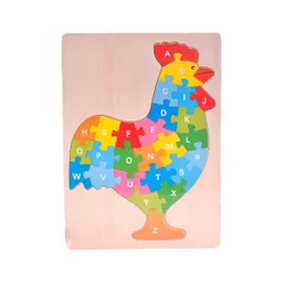 Rompecabezas Gallina Interactivo 3d Juego Didactico Colores