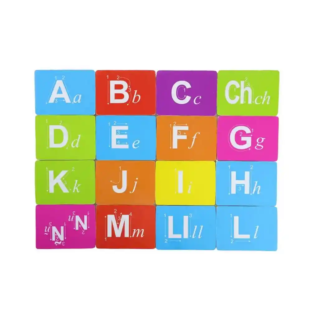 Juego Cognitivo Letras Mayúsculas Aprendizaje Y Diversión