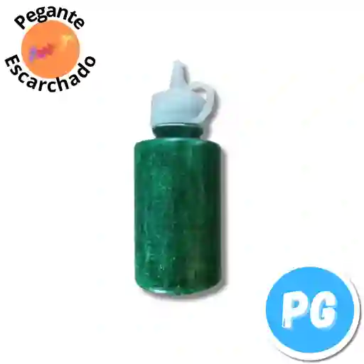 Pegante Escarchado Gigo 60ml Verde