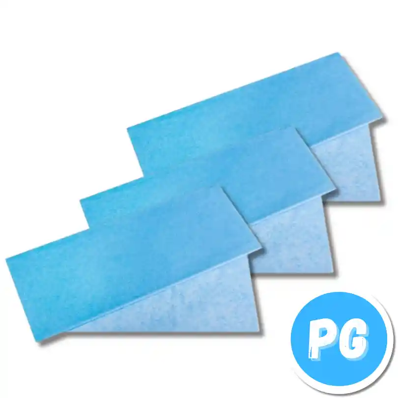 Rollo De Papel Trazo Para Modisteria En Pliego X25 Unidades Azul Pastel