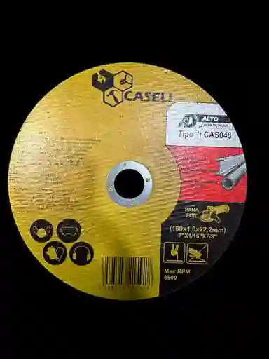 Disco Corte Metal 7” Caseli