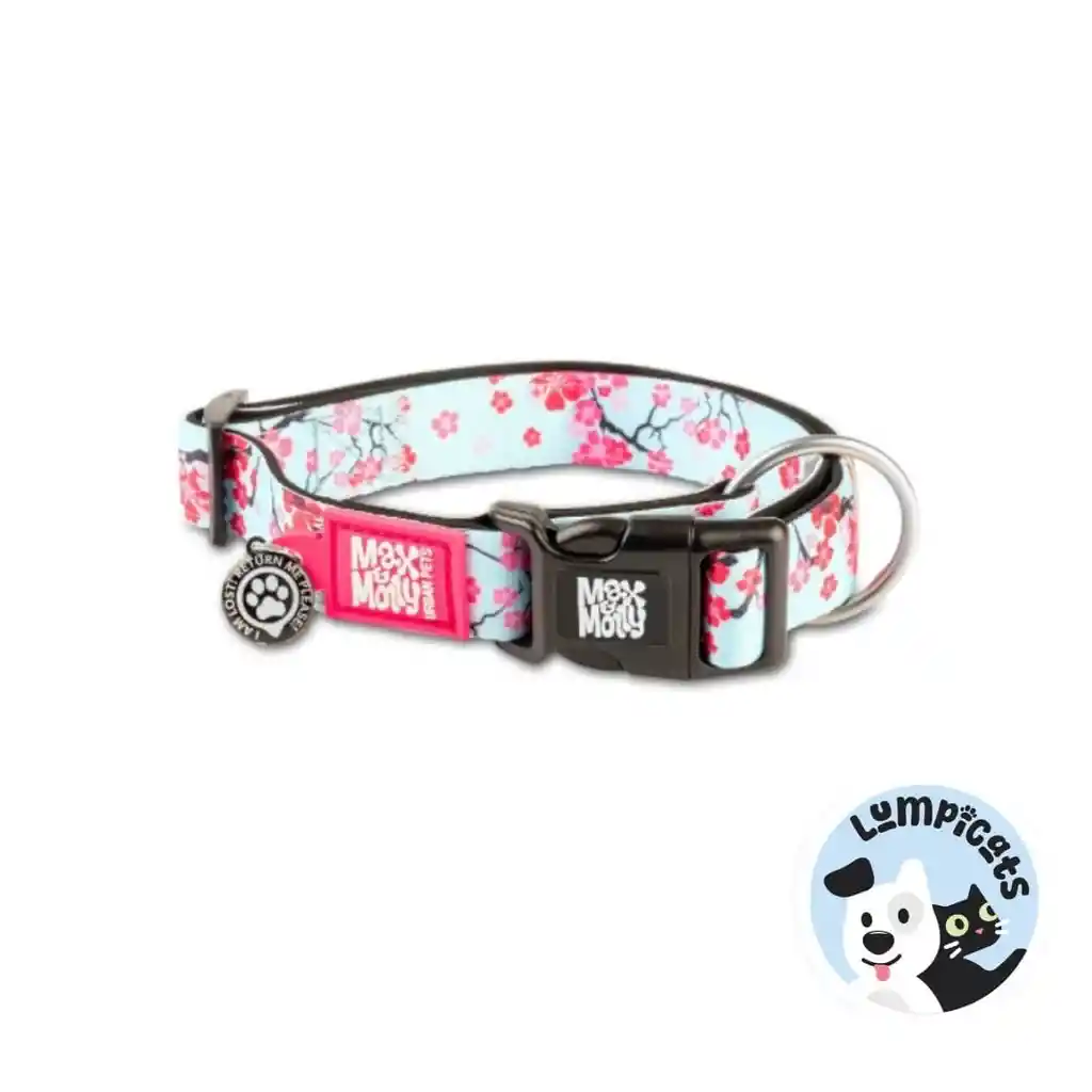 Max Molly Original Cherry Bloom Collar Para Perro X-small