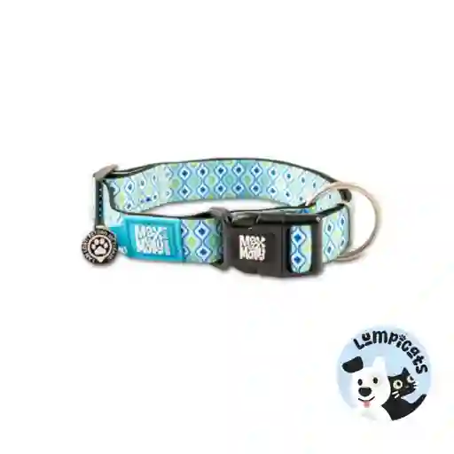 Max Molly Original Retro Blue Collar Para Perro Medium