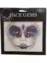 Face Gems Pegatinas Maquillaje Diamantes Rostro Disfraz Cristal