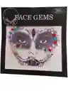 Face Gems Pegatinas Maquillaje Diamantes Piedritas Rostro Disfraz Multicolor