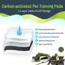 Tapete De Carbon De Entrenamiento Para Mascotas Absorbente X Unidad