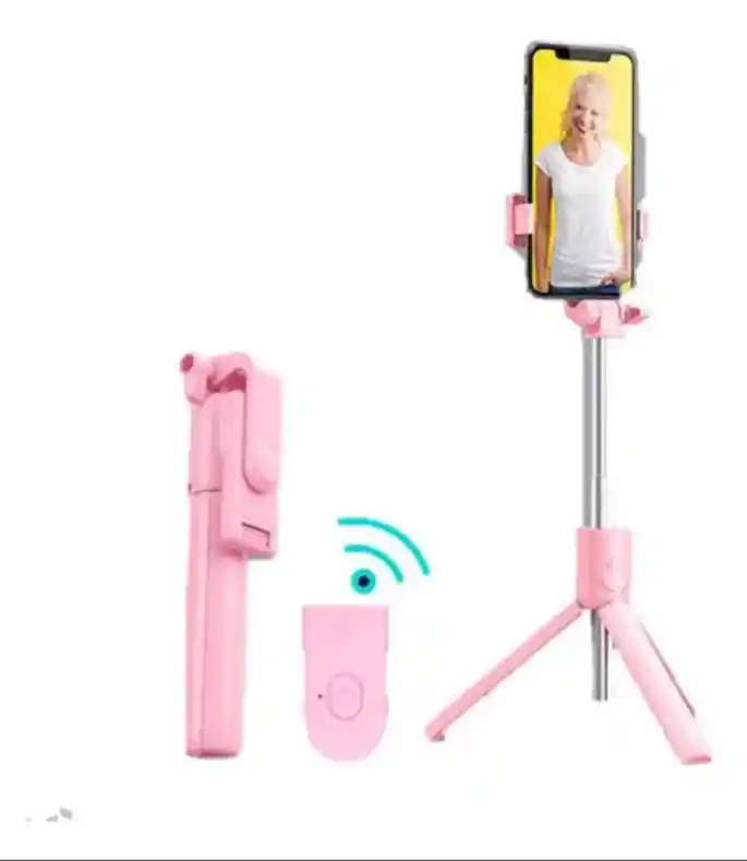 Selfie Stick R1 Trípode Monopod Celular + Control Bluetooth