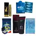 Kit Retardante Lubricante Agrandador Pene Potenciador Condon