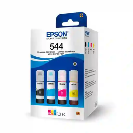 Tintas 544 Epson Para Impresora L1110 L3110 L3150 L5190 Kit X 4