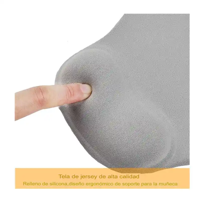 Pad Mouse Con Almohadilla En Gel Ergonómico Antideslizante