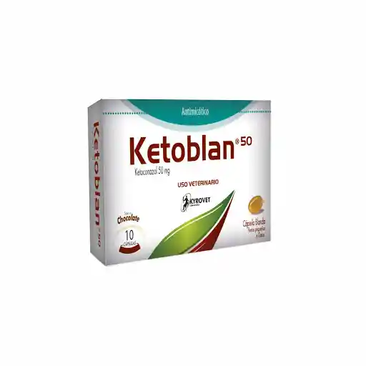 Ketoblan 50mg Ketoconazol 50mg Capsulas