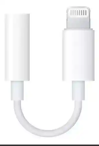 Adaptador Convertidor Entrada Lightning Salida Plug Elegante