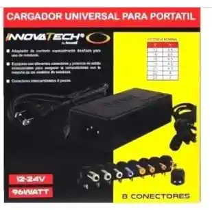 Innovatech Cargador Universal Para Portátil (96watt)