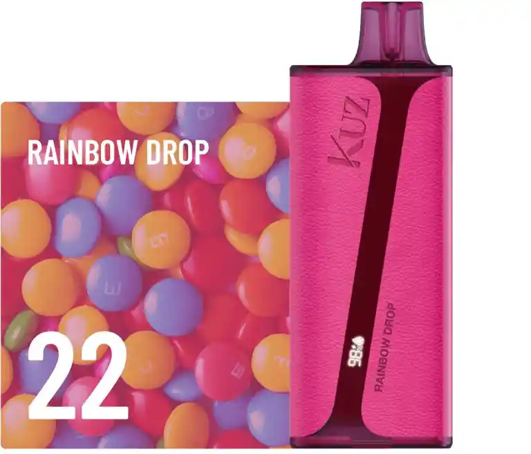 Kuz Dababy 9000 Puffs Rainbow Drop 5% Nic.