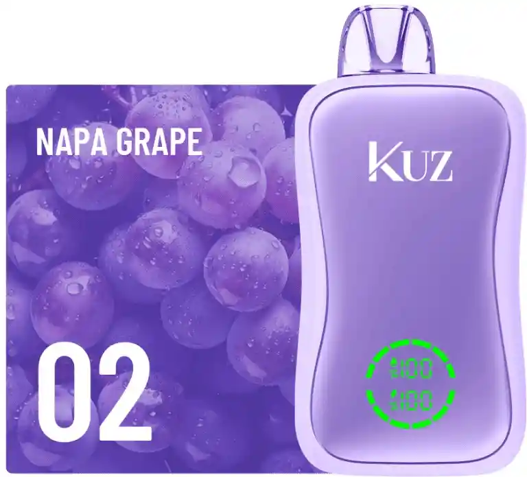 Kuz Flow 25.000 Puffs Napa Grape 5% Nic.