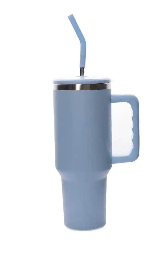 Termo En Acero Inoxidable Con Pitillo 1250ml