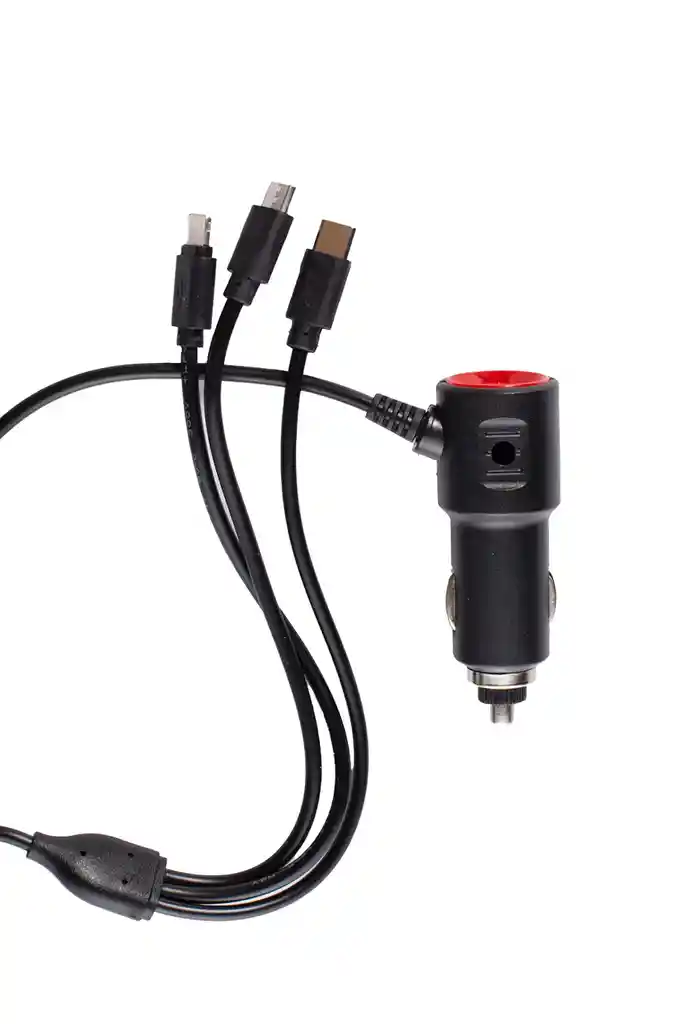 Cargador Para Carro 3 En 1