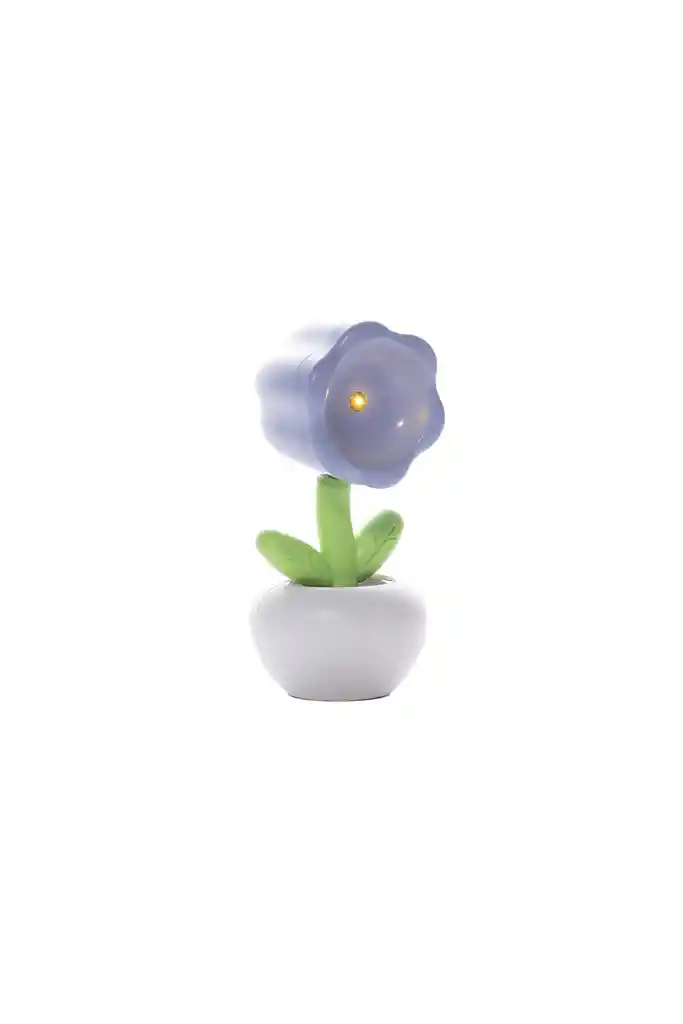 Mini Lampara Led De Escritorio Con Diseño De Flor