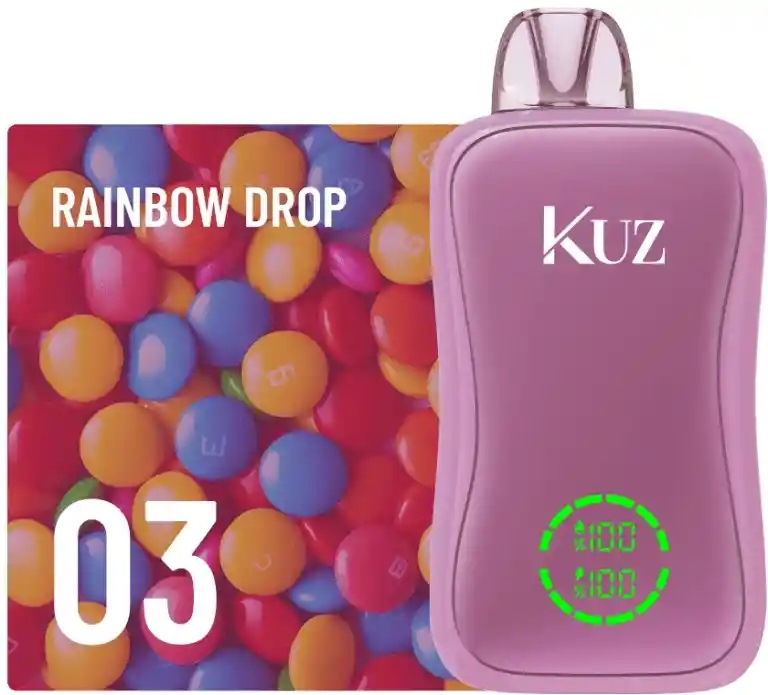 Kuz Flow 25.000 Puffs Rainbow Drop 5% Nic.