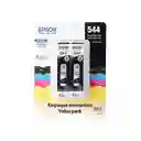 Tintas 544 Epson Negras Para Impresora L1110 L3110 L3150 L5190 Kit X 2