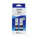 Tintas 544 Epson Negras Para Impresora L1110 L3110 L3150 L5190 Kit X 2