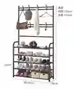 Organizador Multifuncional Rack Zapatero Perchero 4 En 1
