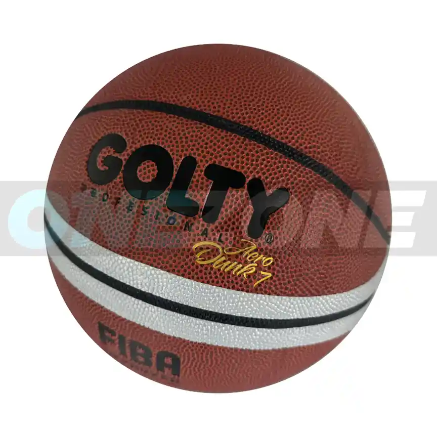 Balón De Baloncesto #7 Golty Aero Dunk Profesional Fiba/ Naranja