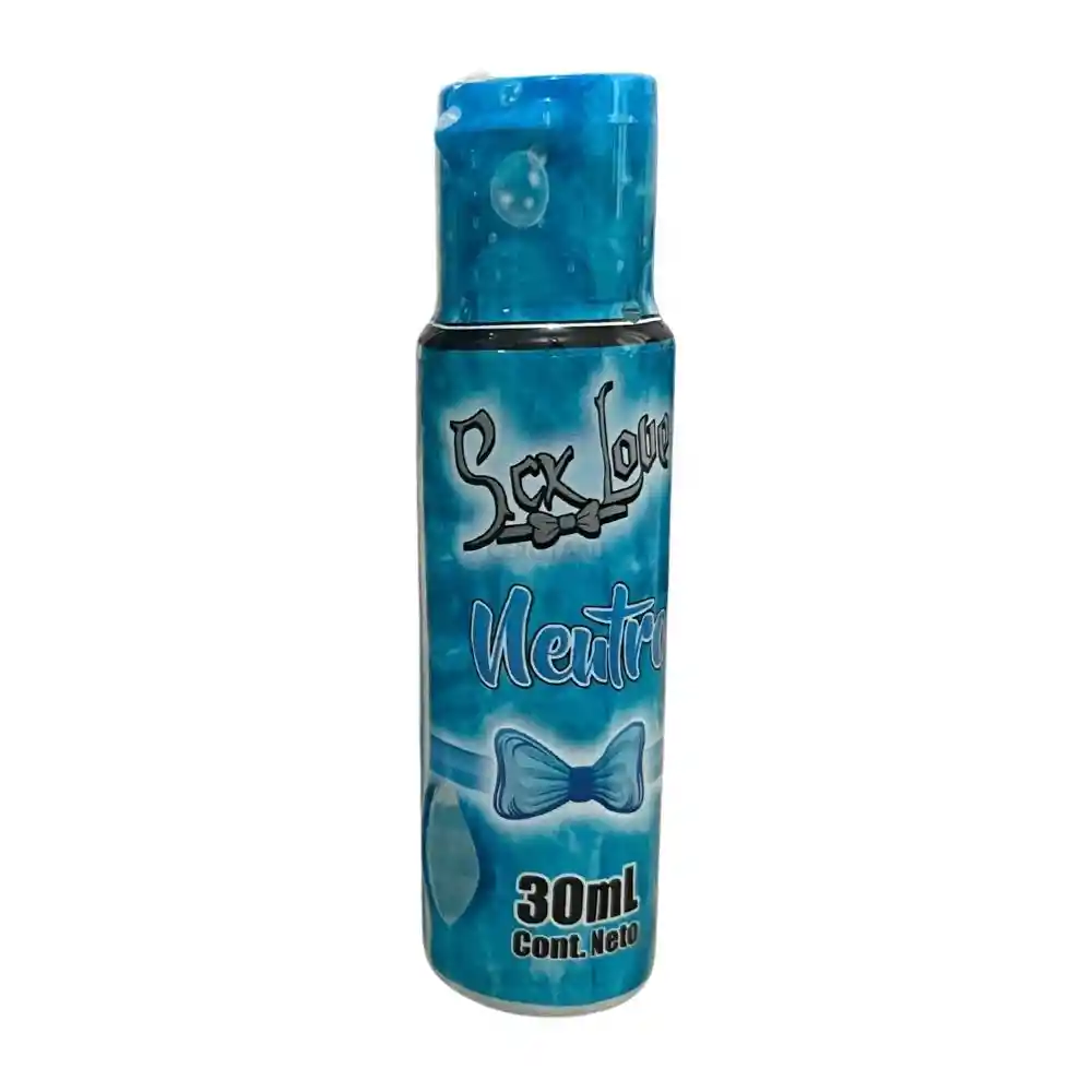 Lubricante Neutro A Base De Agua Tipo Gel X 30ml