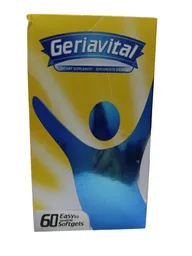 Geriavital X 60 Softgels Healthy America