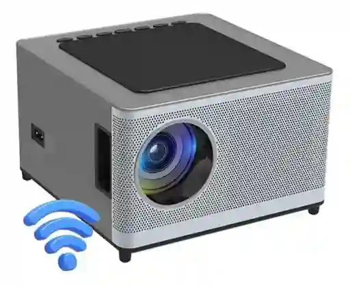 Proyector Led Smart Video Beam Y8 Full Hd Android 9 + 2000lm