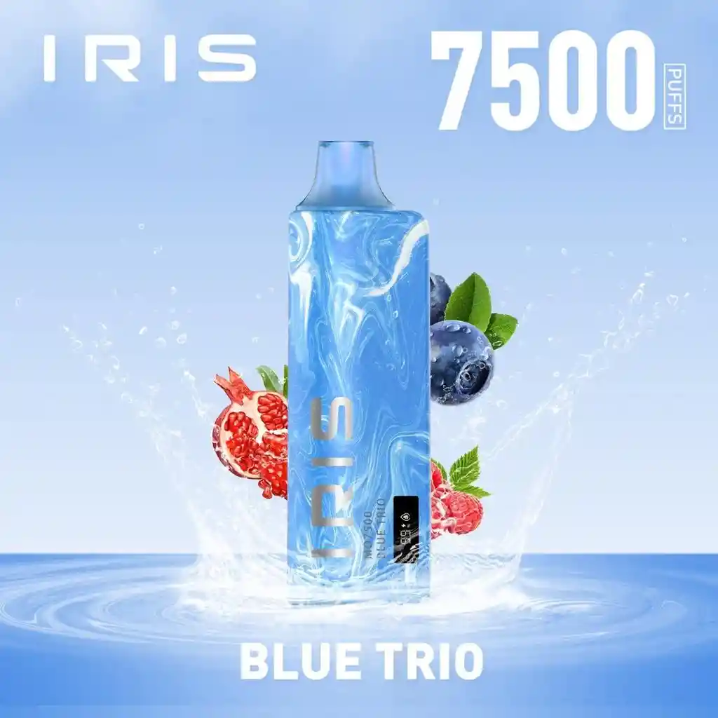 Iris Mo7500 Blue Trio 5% Nic.