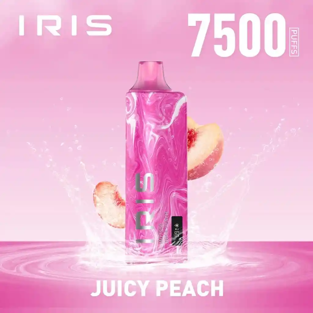 Iris Mo7500 Juicy Peach 5% Nic.