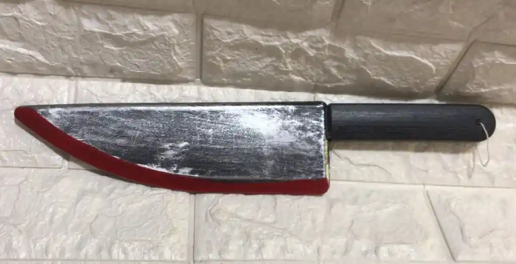 Cuchillo Plastico Haloween