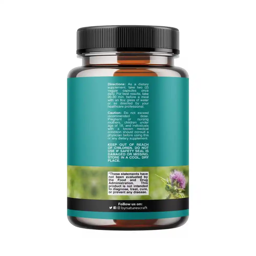 Nature's Craft Liver Support 70 Capsulas