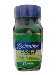 Canela Mas Magnesio X 100 Tabletas Botanitas