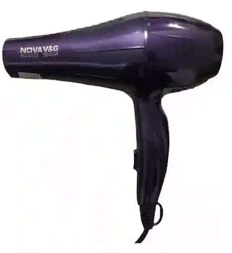 Secador De Cabello Nova Nv-9103 Violeta 110v Personal