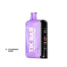 Tik Bar 18.000 Puffs Strawberry Grape 5% Nic.