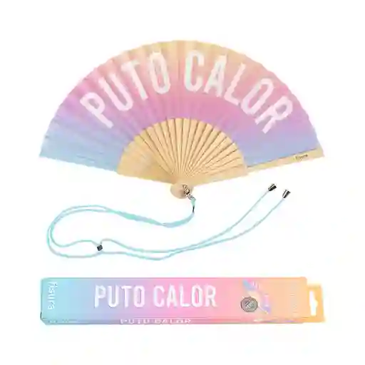 Abanico Puto Calor Degradado Pastel