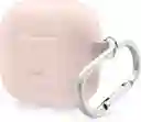 Estuche De Silicona Para Airpods 4 Elago Con Arnés En Rosado