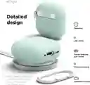 Funda De Silicona Para Airpods 4 Elago Con Arnés En Verde