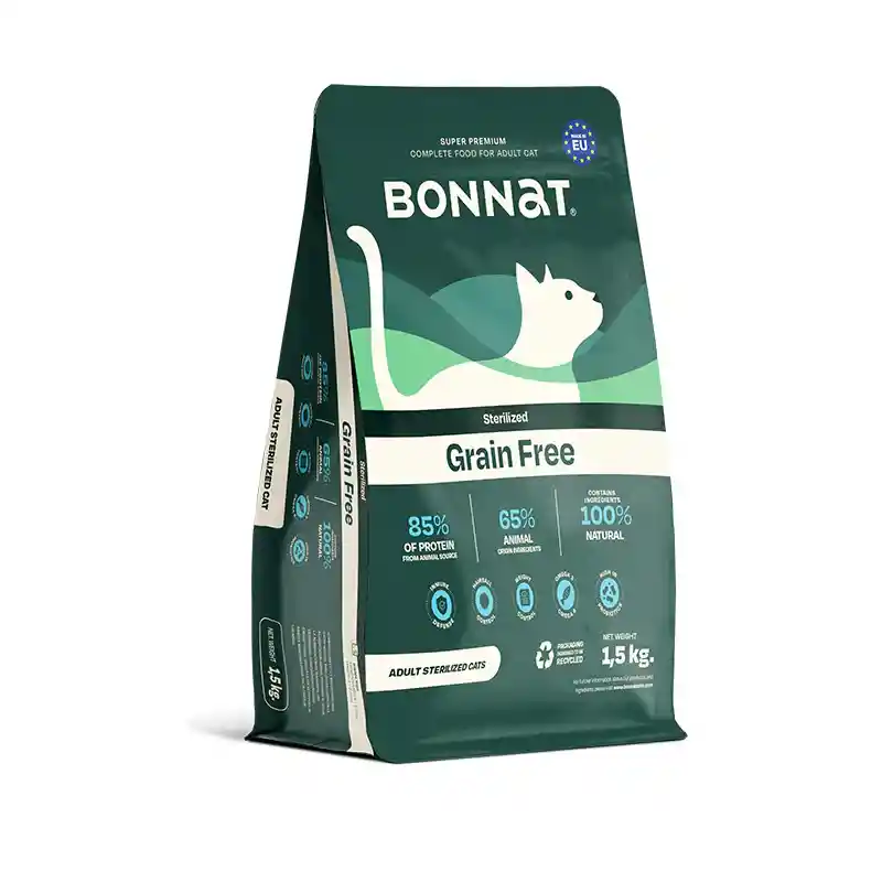 Bonnat Grain Free Feline Sterilized 1.5 Kg