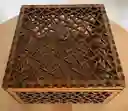 Caja Cuadrada De Madera Decorativa 2