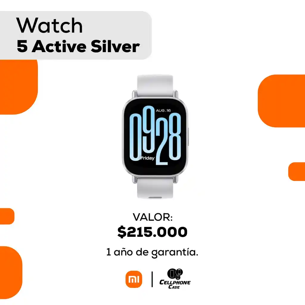 Watch 5 Active Silver