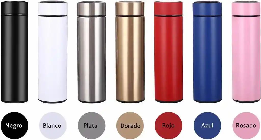 Termo Para Bebidas Calientes Y Frias Con Control Temperatura