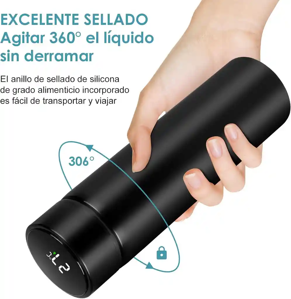 Termo Para Bebidas Calientes Y Frias Con Control Temperatura